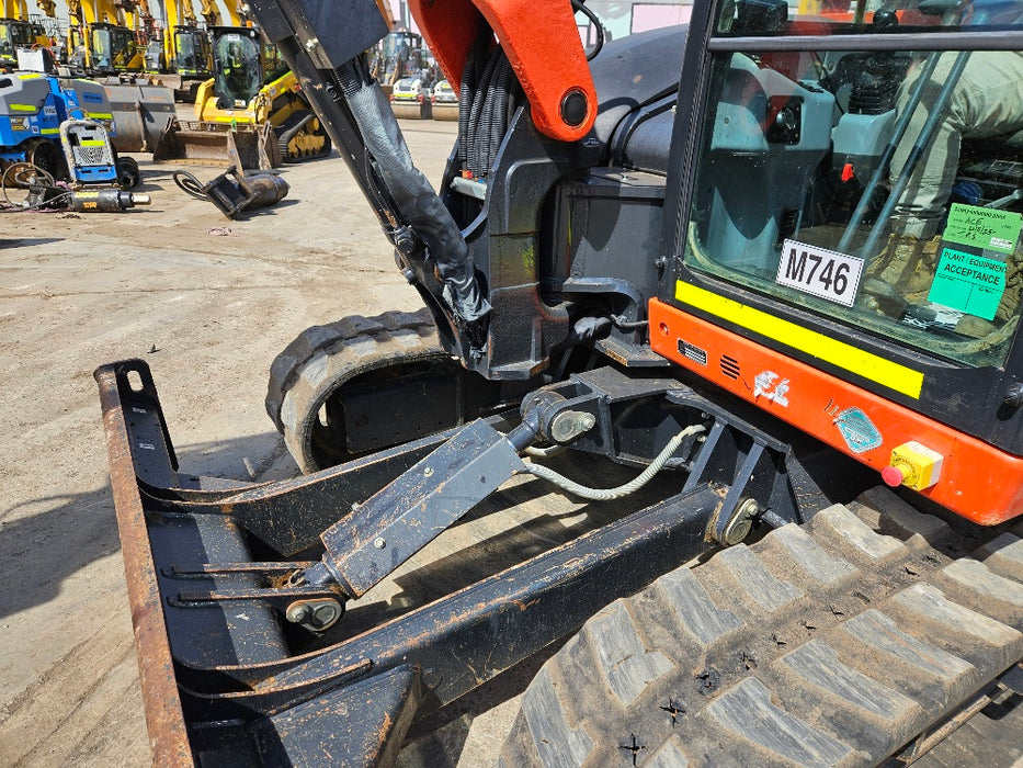 2021 KUBOTA KX080 8T EXCAVATOR (M746) WITH CIVIL SPEC, BUCKETS, 1790 HOURS