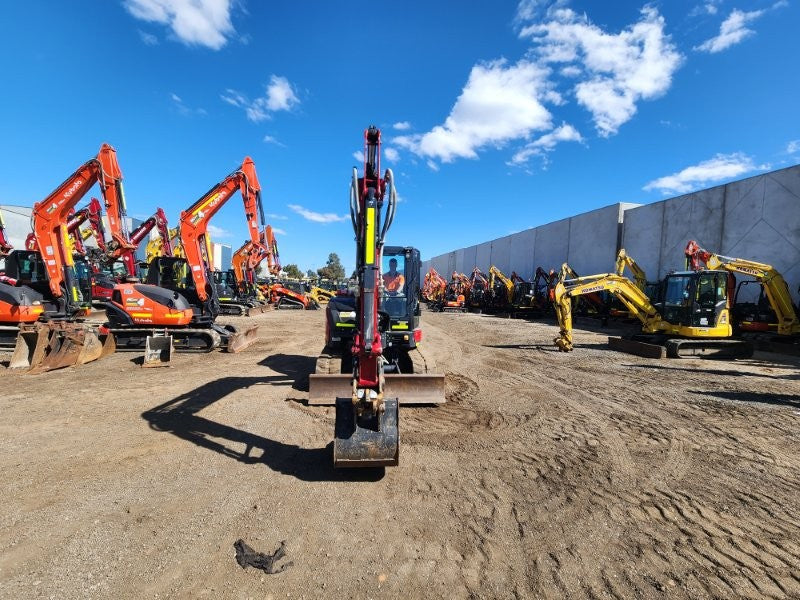 2022 YANMAR VIO55-6 5.6T EXCAVATOR (M947) WITH CAB, RUBBER, 1110 HOURS