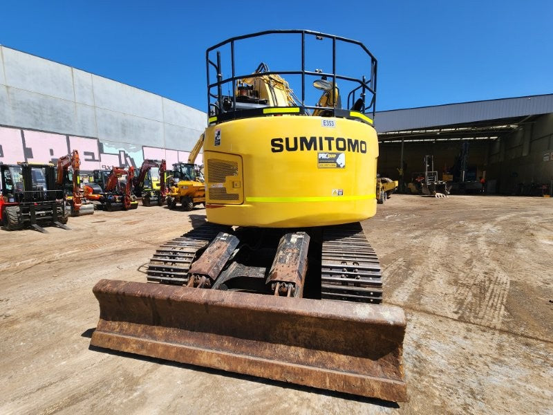 2022 SUMITOMO SH235X-6 25T EXCAVATOR WITH TOPCON WIRING, 3600 HOURS