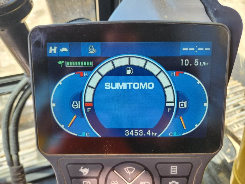 2022 SUMITOMO SH235X-6 25T EXCAVATOR WITH TOPCON WIRING, 3600 HOURS