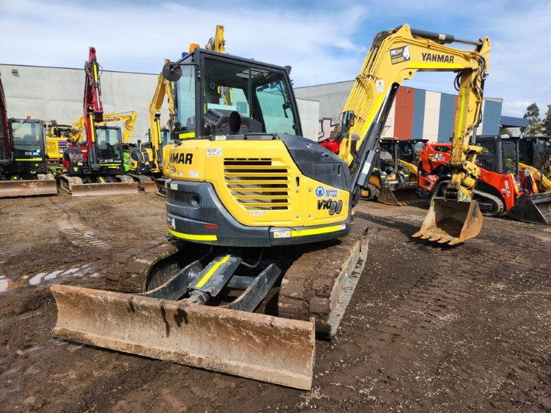 2021 YANMAR VIO80-1 8T EXCAVATOR (M722) WITH TILT HITCH, BUCKETS AND 2265 HRS