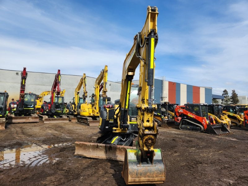 2021 YANMAR VIO80-1 8T EXCAVATOR (M722) WITH TILT HITCH, BUCKETS AND 2265 HRS