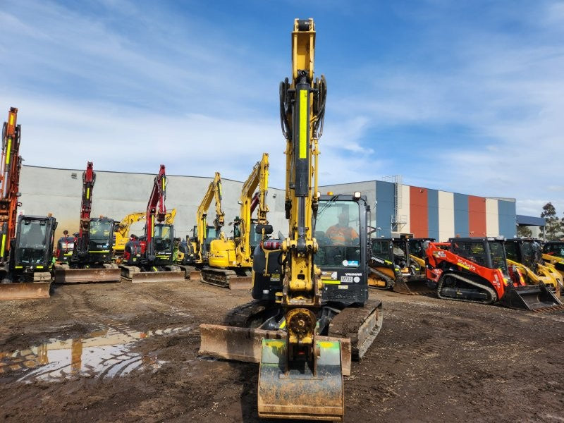 2021 YANMAR VIO80-1 8T EXCAVATOR (M722) WITH TILT HITCH, BUCKETS AND 2265 HRS