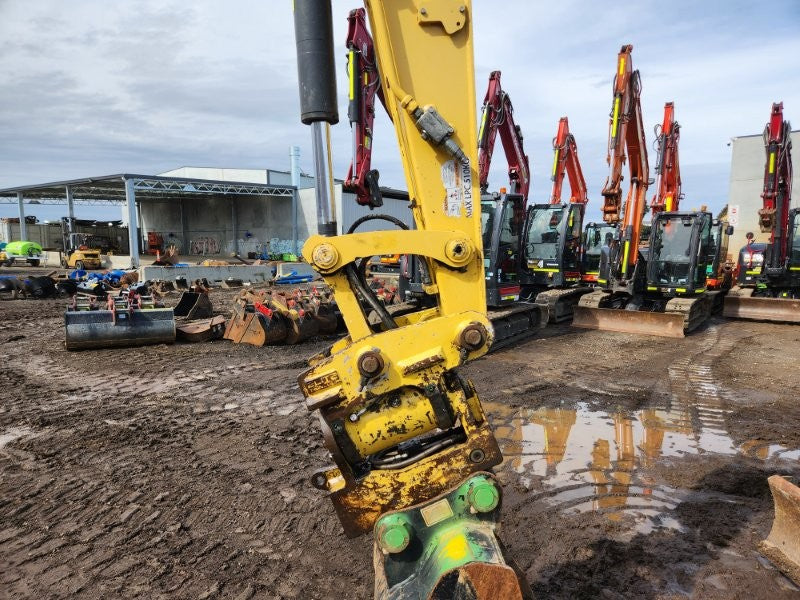 2021 YANMAR VIO80-1 8T EXCAVATOR (M722) WITH TILT HITCH, BUCKETS AND 2265 HRS