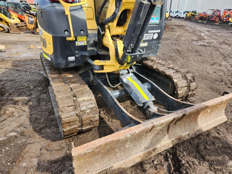 2021 YANMAR VIO80-1 8T EXCAVATOR (M722) WITH TILT HITCH, BUCKETS AND 2265 HRS