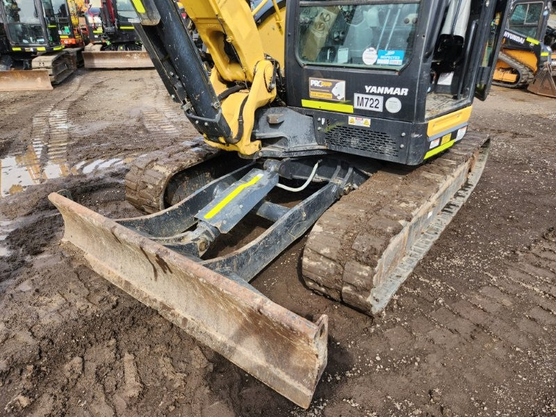 2021 YANMAR VIO80-1 8T EXCAVATOR (M722) WITH TILT HITCH, BUCKETS AND 2265 HRS