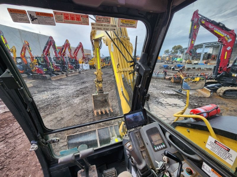 2021 YANMAR VIO80-1 8T EXCAVATOR (M722) WITH TILT HITCH, BUCKETS AND 2265 HRS