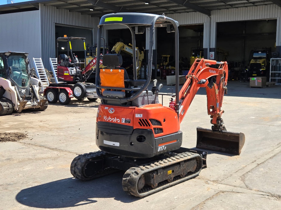 2020 KUBOTA U17-3 1.7T EXCAVATOR WITH LOW 275 HOURS, THUMB, HITCH & BUCKETS