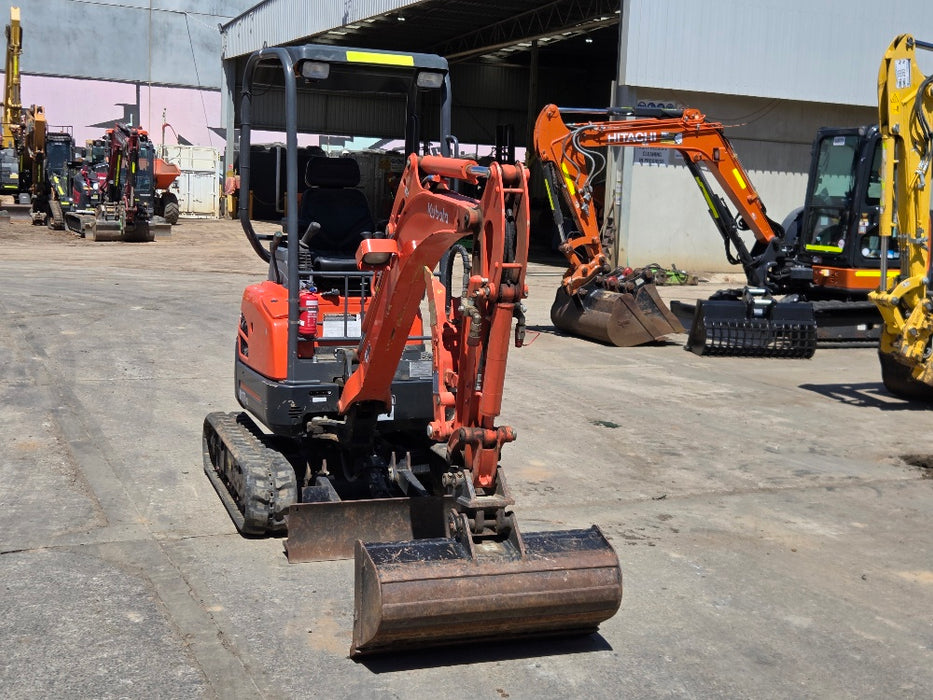 2020 KUBOTA U17-3 1.7T EXCAVATOR WITH LOW 275 HOURS, THUMB, HITCH & BUCKETS