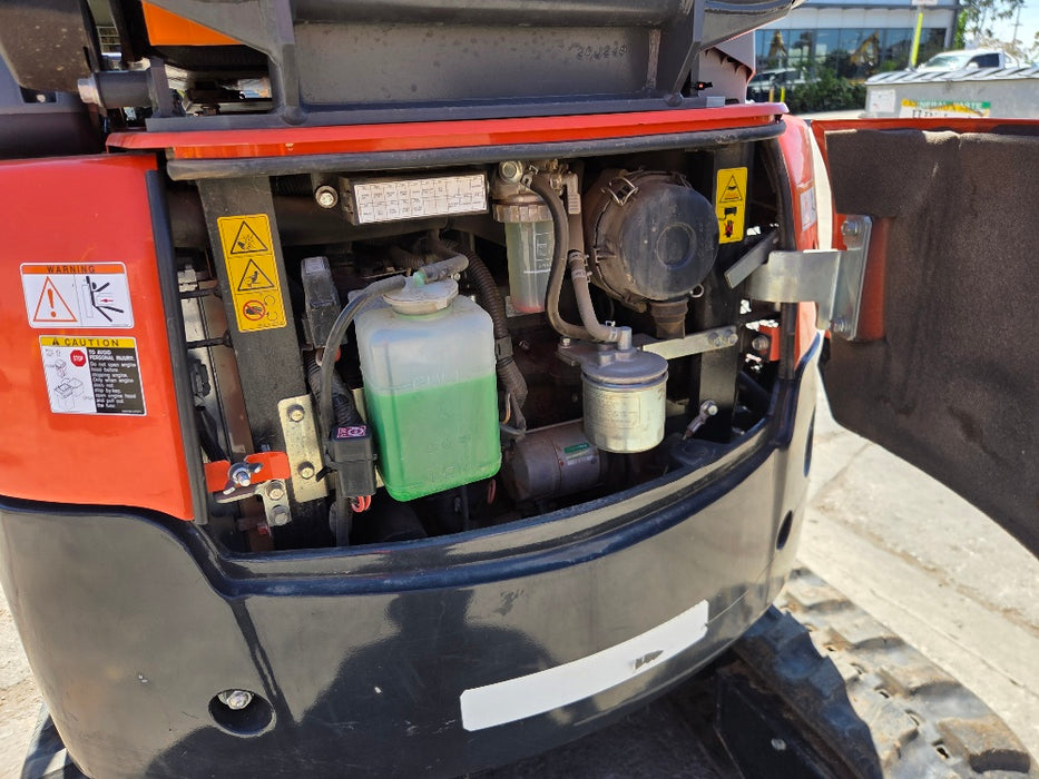 2020 KUBOTA U17-3 1.7T EXCAVATOR WITH LOW 275 HOURS, THUMB, HITCH & BUCKETS