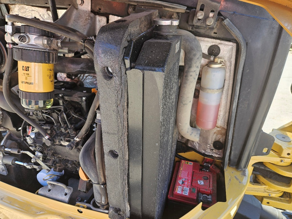 2019 CAT 302.7D 2.7T EXCAVATOR WITH HYDRAULIC HITCH, BUCKETS AND 3440 HOURS