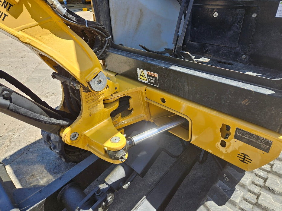 2019 CAT 302.7D 2.7T EXCAVATOR WITH HYDRAULIC HITCH, BUCKETS AND 3440 HOURS