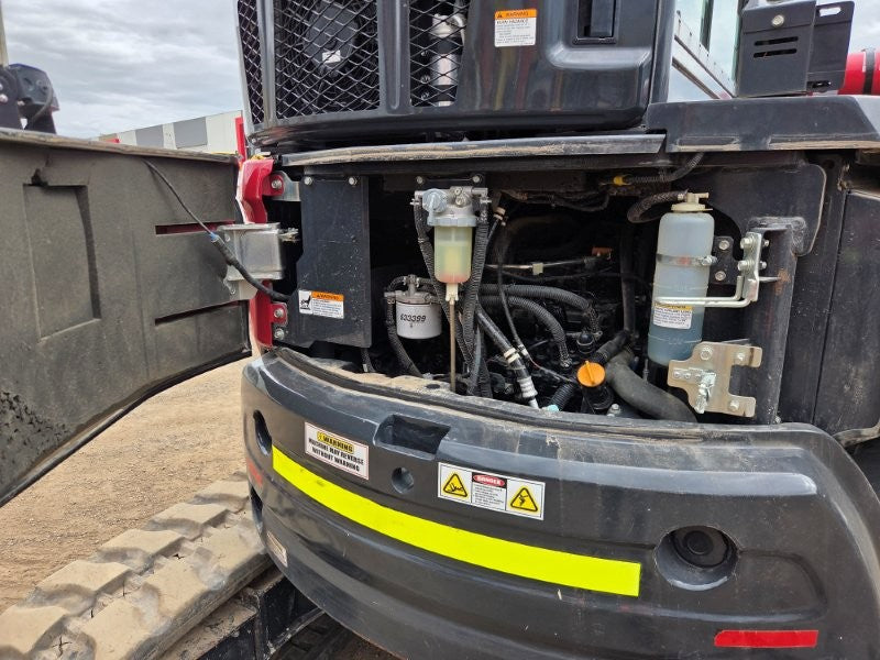 2023 YANMAR VIO55-6 EXCAVATOR (M981) W/TILT HITCH, A/C CAB, BUCKETS, 1385 HRS