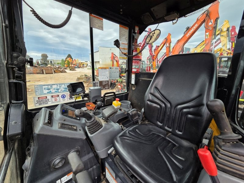 2023 YANMAR VIO55-6 EXCAVATOR (M981) W/TILT HITCH, A/C CAB, BUCKETS, 1385 HRS