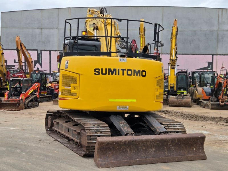 2021 SUMITOMO SH235X-6 25T EXCAVATOR (E317) WITH BUCKETS, 3450 HOURS