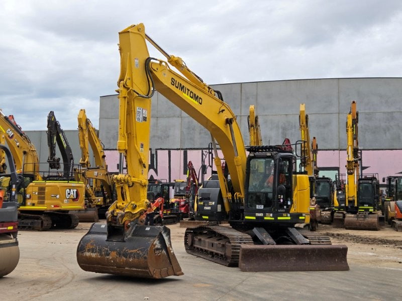 2021 SUMITOMO SH235X-6 25T EXCAVATOR (E317) WITH BUCKETS, 3450 HOURS