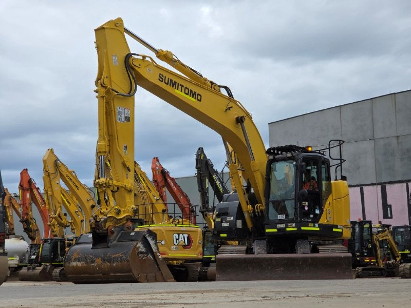 2021 SUMITOMO SH235X-6 25T EXCAVATOR (E317) WITH BUCKETS, 3450 HOURS