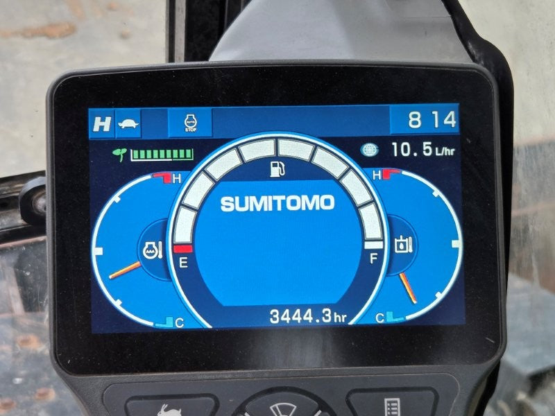 2021 SUMITOMO SH235X-6 25T EXCAVATOR (E317) WITH BUCKETS, 3450 HOURS