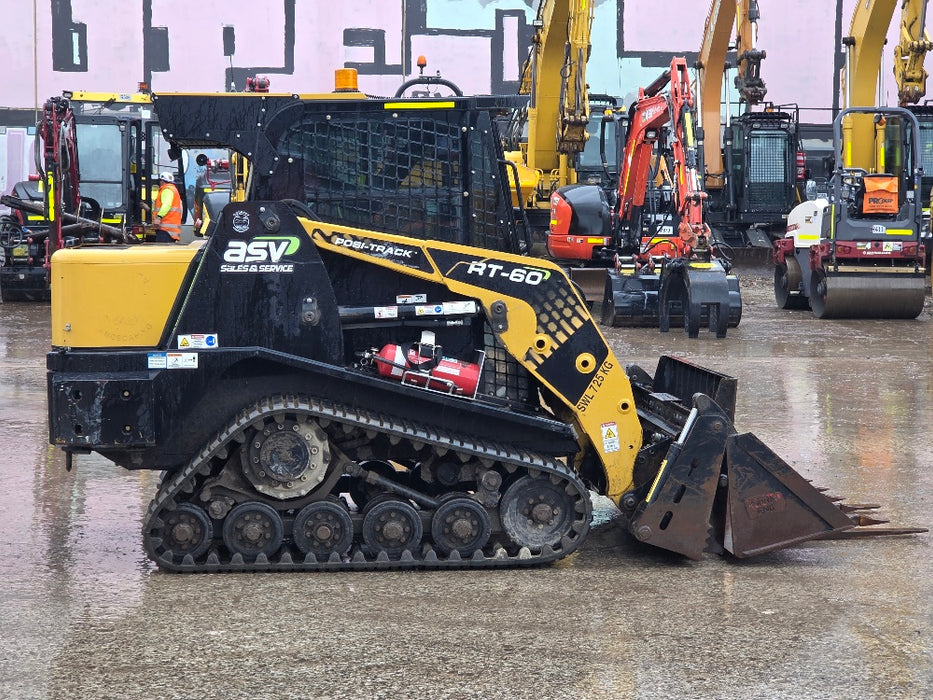 2023 ASV RT60 TRACK LOADER WITH A/C CAB AND LOW 446 HOURS