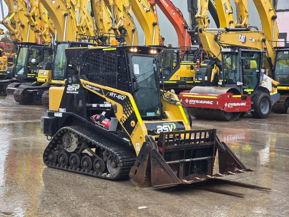 2023 ASV RT60 TRACK LOADER WITH A/C CAB AND LOW 446 HOURS