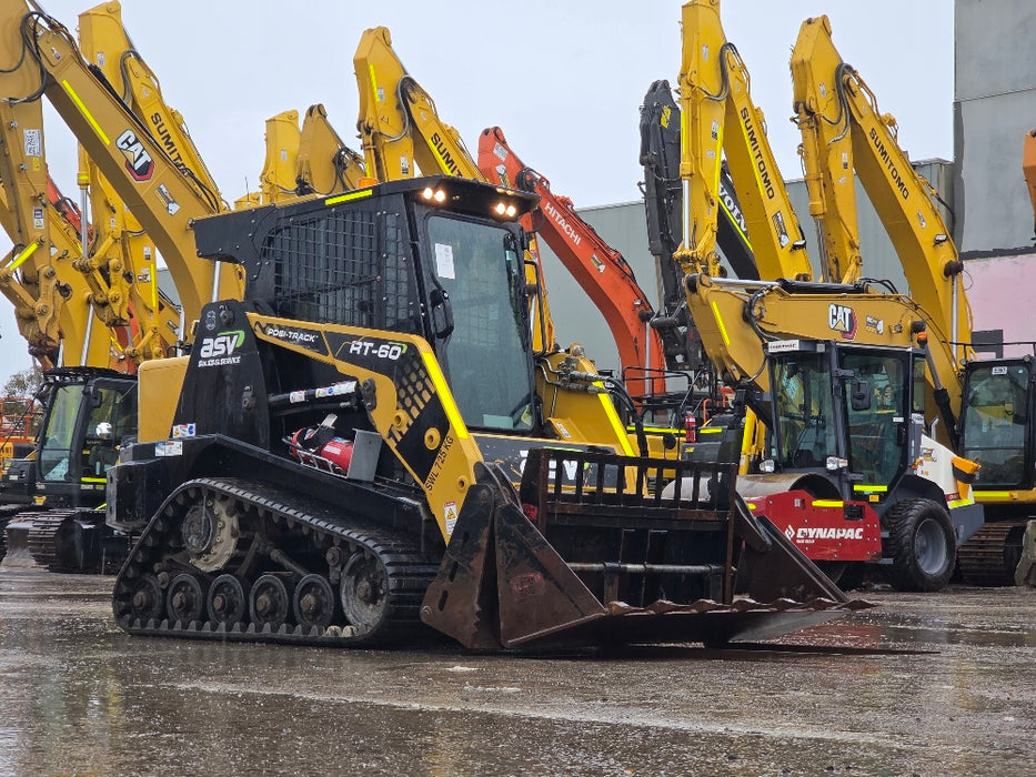 2023 ASV RT60 TRACK LOADER WITH A/C CAB AND LOW 446 HOURS