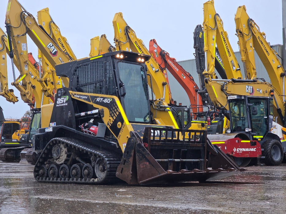2023 ASV RT60 TRACK LOADER WITH A/C CAB AND LOW 446 HOURS
