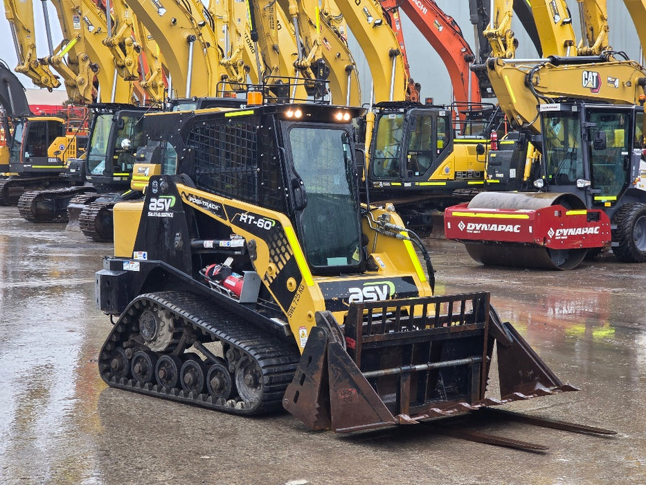 2023 ASV RT60 TRACK LOADER WITH A/C CAB AND LOW 446 HOURS