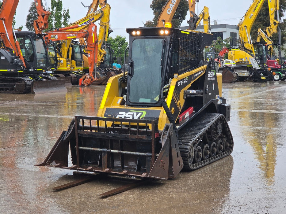 2023 ASV RT60 TRACK LOADER WITH A/C CAB AND LOW 446 HOURS