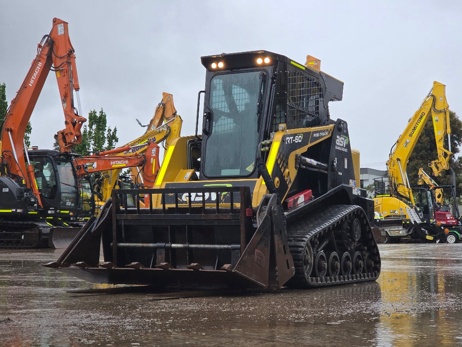 2023 ASV RT60 TRACK LOADER WITH A/C CAB AND LOW 446 HOURS