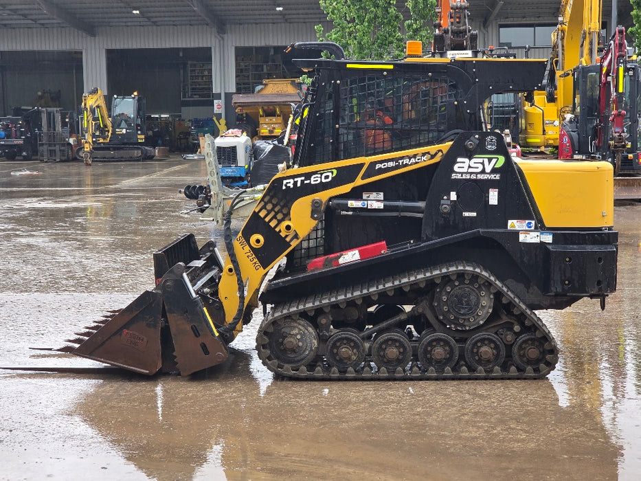 2023 ASV RT60 TRACK LOADER WITH A/C CAB AND LOW 446 HOURS