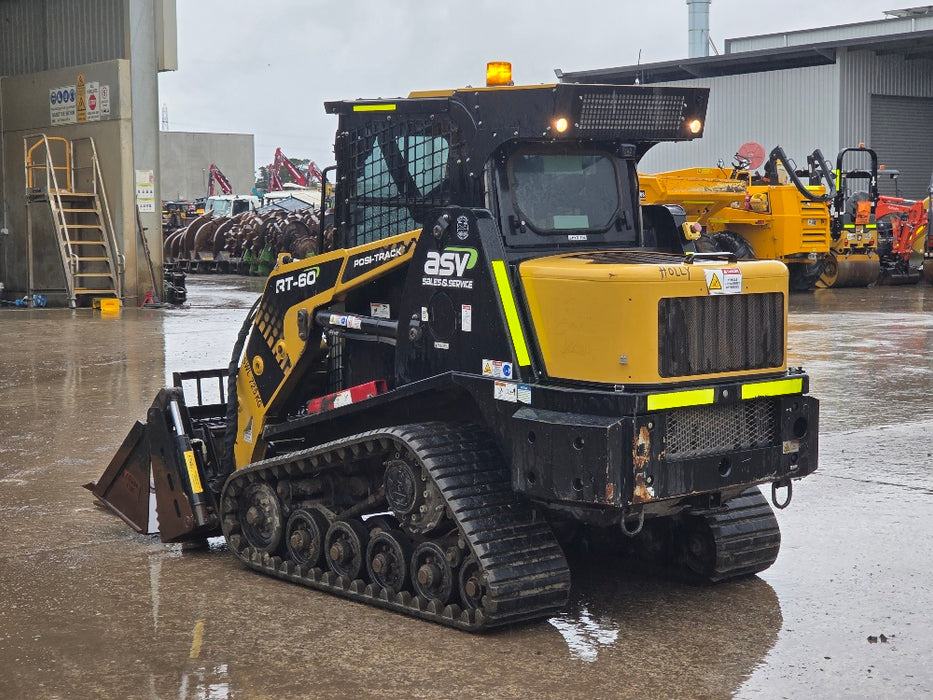 2023 ASV RT60 TRACK LOADER WITH A/C CAB AND LOW 446 HOURS
