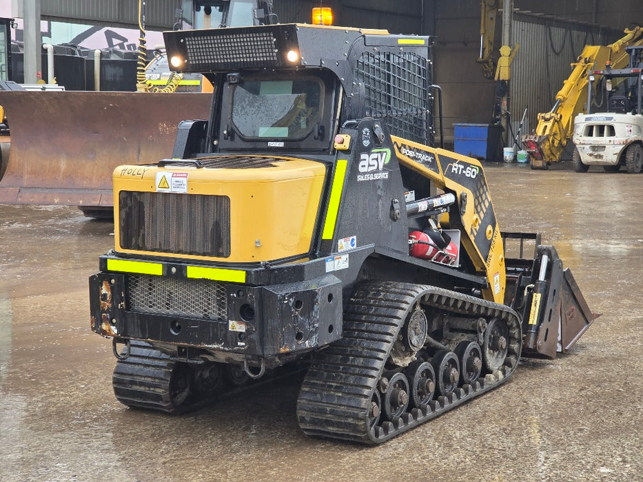 2023 ASV RT60 TRACK LOADER WITH A/C CAB AND LOW 446 HOURS