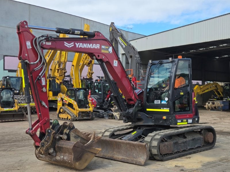 2022 YANMAR SV100-2 10T EXCAVATOR (E381) WITH 1450 HRS