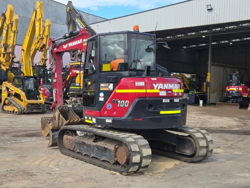 2022 YANMAR SV100-2 10T EXCAVATOR (E381) WITH 1450 HRS