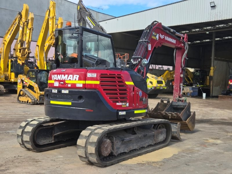2022 YANMAR SV100-2 10T EXCAVATOR (E381) WITH 1450 HRS