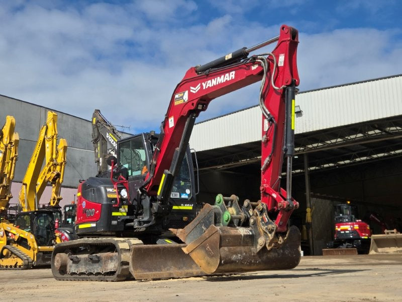 2022 YANMAR SV100-2 10T EXCAVATOR (E381) WITH 1450 HRS