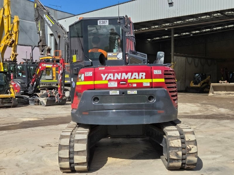 2022 YANMAR SV100-2 10T EXCAVATOR (E387) WITH LOW 1650 HOURS