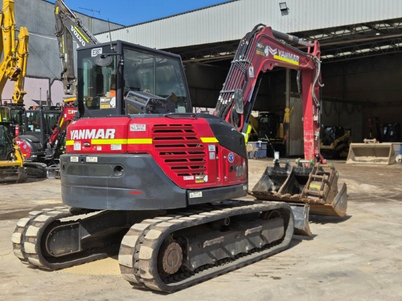 2022 YANMAR SV100-2 10T EXCAVATOR (E387) WITH LOW 1650 HOURS