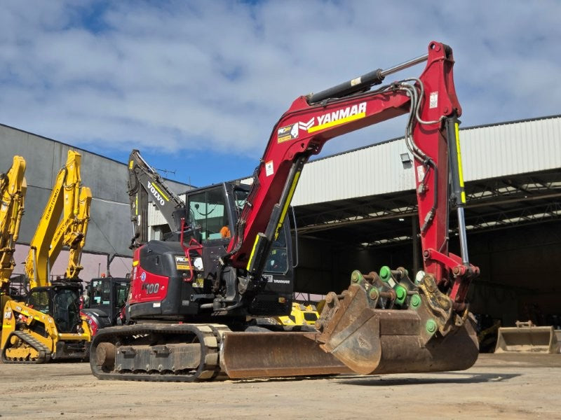 2022 YANMAR SV100-2 10T EXCAVATOR (E387) WITH LOW 1650 HOURS