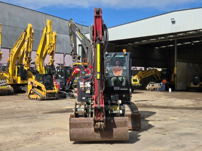 2022 YANMAR SV100-2 10T EXCAVATOR (E387) WITH LOW 1650 HOURS