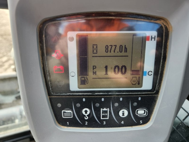 2022 KUBOTA U48-4 5T EXCAVATOR (M874) WITH A/C CAB, BUCKETS AND 880 HOURS