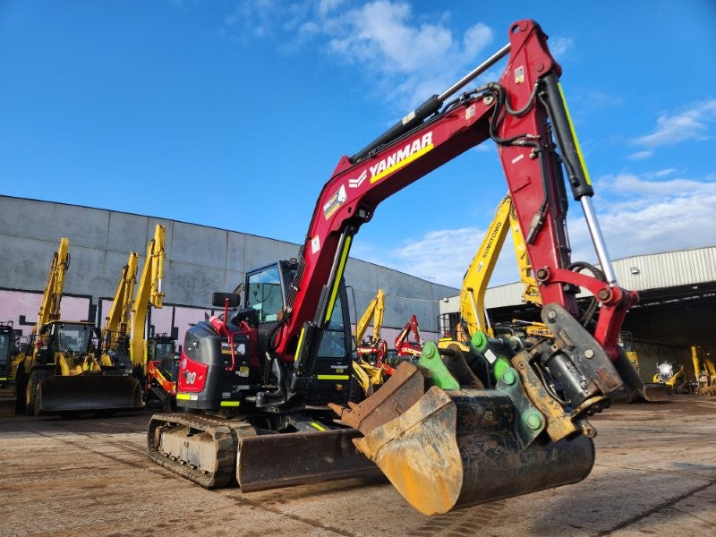 2022 YANMAR VIO80 8T EXCAVATOR (M904) WITH TILT HITCH, BUCKETS AND 1685 HRS