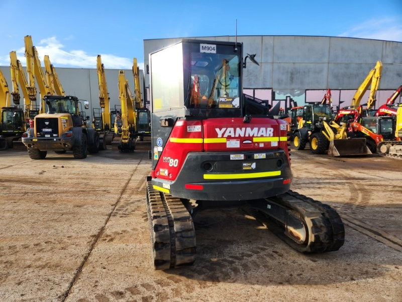 2022 YANMAR VIO80 8T EXCAVATOR (M904) WITH TILT HITCH, BUCKETS AND 1685 HRS