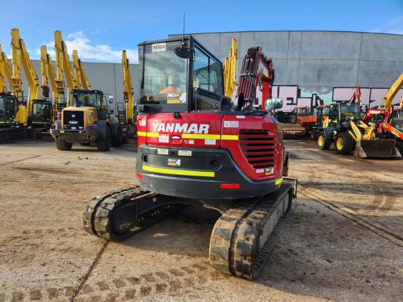 2022 YANMAR VIO80 8T EXCAVATOR (M904) WITH TILT HITCH, BUCKETS AND 1685 HRS