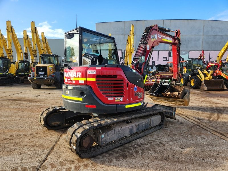 2022 YANMAR VIO80 8T EXCAVATOR (M904) WITH TILT HITCH, BUCKETS AND 1685 HRS