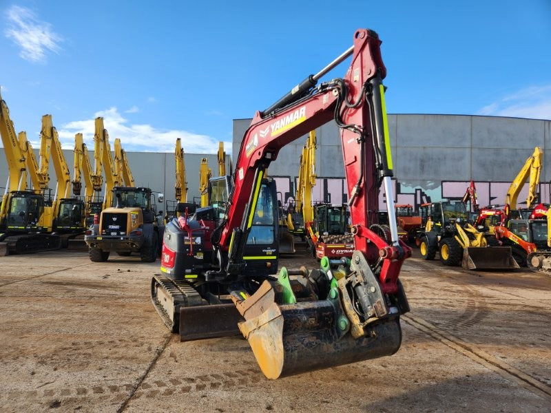2022 YANMAR VIO80 8T EXCAVATOR (M904) WITH TILT HITCH, BUCKETS AND 1685 HRS