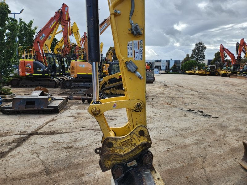 2021 YANMAR VIO80 8T EXCAVATOR (M758) WITH HITCH, BUCKETS AND 1475 HOURS