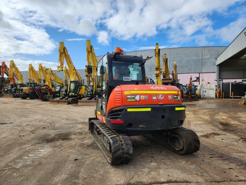 2020 KUBOTA KX080 EXCAVATOR WITH FULL CIVIL SPEC, RUBBER TRACKS AND 1450 HRS