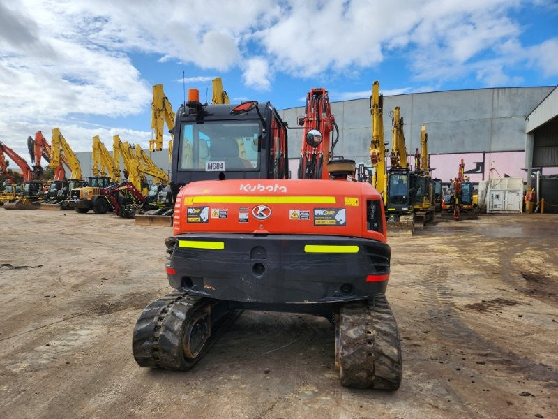 2020 KUBOTA KX080 EXCAVATOR WITH FULL CIVIL SPEC, RUBBER TRACKS AND 1450 HRS