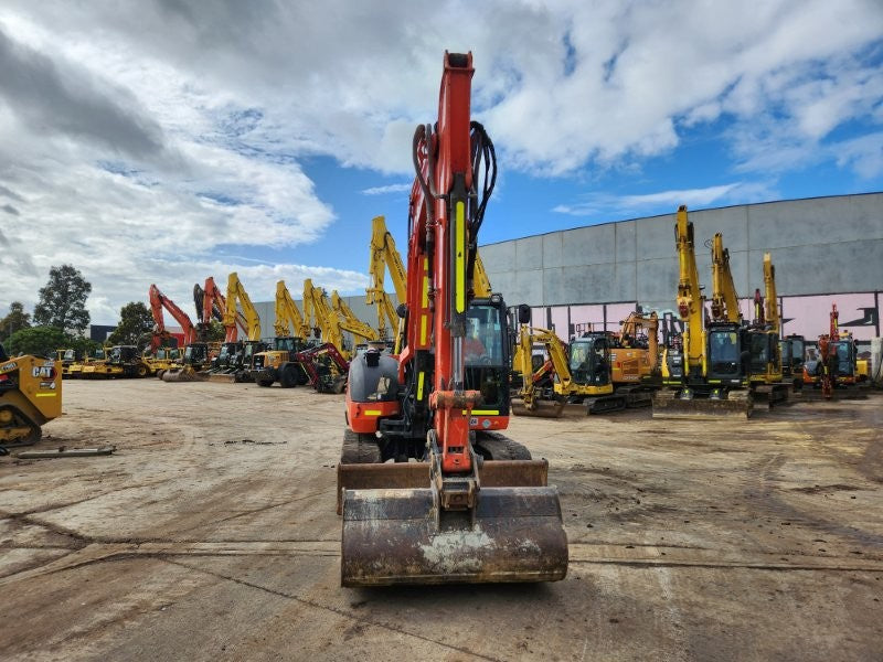 2020 KUBOTA KX080 EXCAVATOR WITH FULL CIVIL SPEC, RUBBER TRACKS AND 1450 HRS